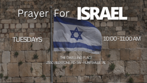 Israel Prayer Tuesdays 10-11am